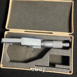 Mitutoyo Spherical Face Micrometer. Part #395-741-30. Comes with case