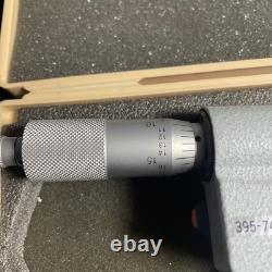 Mitutoyo Spherical Face Micrometer. Part #395-741-30. Comes with case