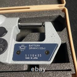 Mitutoyo Spherical Face Micrometer. Part #395-741-30. Comes with case