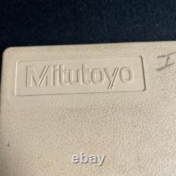 Mitutoyo Spherical Face Micrometer. Part #395-741-30. Comes with case
