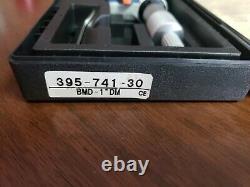 Mitutoyo Spherical Micrometer Model 395-741-30 Range 0-1 with Case