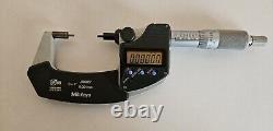Mitutoyo Spline Digital Micrometer 331-361 0-1.00005 0.001mm WORKS