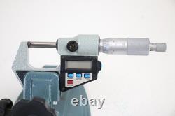 Mitutoyo Stand 156-101 with 0-1 Digital Micrometer 293-721-10