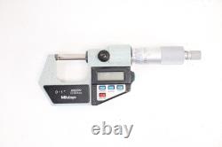 Mitutoyo Stand 156-101 with 0-1 Digital Micrometer 293-721-10