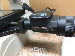 Mitutoyo TM-500 Toolmakers Microscope 176-808A Digmatic164-164 Micrometer Heads