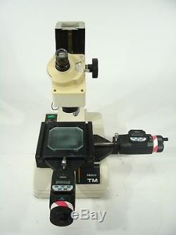 Mitutoyo TM Toolmakers Microscope 176-811A Z-Scope + Digital Micrometers 164-162