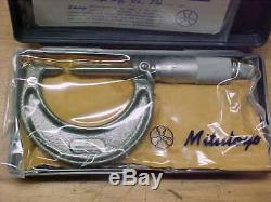 Mitutoyo Tools 0-1 Point Micrometer 112-273 New