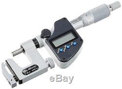 Mitutoyo UniMike Multi Anvil Digital Outside Micrometer 0-25mm 0.001mm