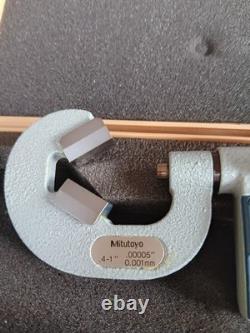 Mitutoyo V-anvil Digital Micrometers. 4 1