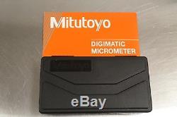 Mitutoyo Waterproof IP65 Digital LCD Outside Metric Micrometer 0-25mm / 0.001mm