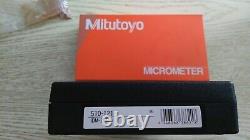 Mitutoyo Waterproof Lever Type External Diameter Micrometer 510-121 0-25mm