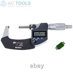 Mitutoyo Waterproof Micrometer Metric/Inch 25mm 50mm (1-2) 293-345-30
