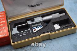 Mitutoyo digimatic 395-732 Digital Micrometer tested used