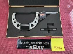 Mitutoyo digimatic Digital Outside OD Micrometer 4 to 5/0.0001 293-350 (P294)