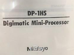 Mitutoyo digimatic dp-1hs mini processor with Mitutoyo Digital Micrometer