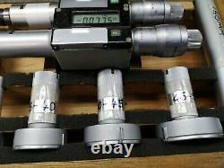 Mitutoyo digital 3 Point bore gauges micrometer set 20mm to 50mm or 0.8 to 2