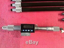 Mitutoyo digital Inside bore Micrometer gage 8-80 Inch Machinist Tool