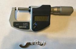 Mitutoyo digital Micrometer 293-832 Calibrated And Perfect Condition