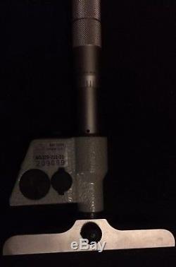 Mitutoyo digital depth micrometer 0-6 inch 329-711-30