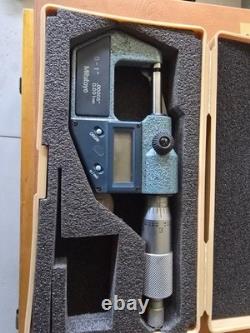 Mitutoyo digital micrometer 0-1