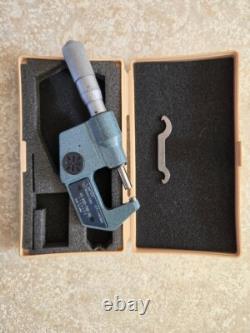 Mitutoyo digital micrometer 0-1