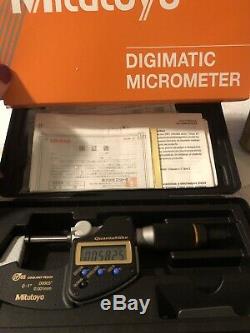 Mitutoyo digital micrometer 0-1 (293-180-30)