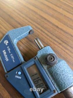 Mitutoyo digital micrometer 0-25mm Japan