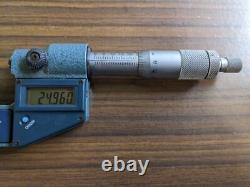 Mitutoyo digital micrometer 0-25mm Japan