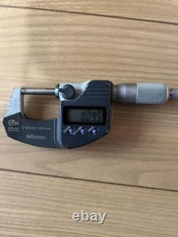 Mitutoyo digital micrometer 293-230 MDC-25MJ Japan