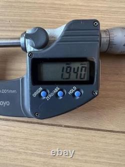 Mitutoyo digital micrometer 293-230 MDC-25MJ Japan