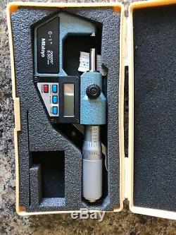Mitutoyo digital micrometer 293-768-10, 0-1 0.0001mm