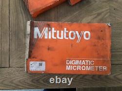 Mitutoyo digital micrometer 2-3 50-75mm Ip65 Coolant Proof