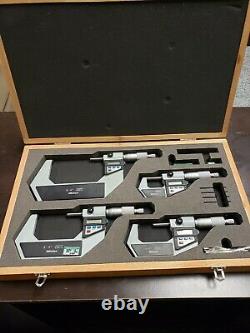 Mitutoyo digital micrometer Set