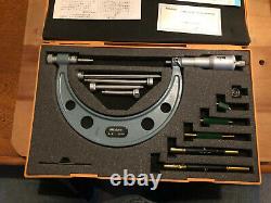 Mitutoyo digital micrometer set