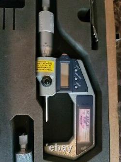 Mitutoyo digital micrometer set