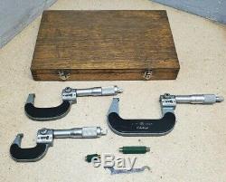 Mitutoyo digital micrometer set 0 to 3 No. 193-923