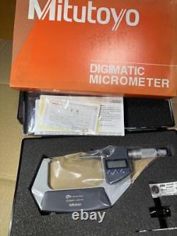 Mitutoyo digital micrometer set of 3 Japan