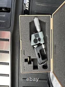 Mitutoyo digital pin micrometer 1-2