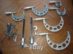 Mitutoyo mike micrometer set Fowler digital vernier