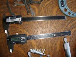 Mitutoyo mike micrometer set Fowler digital vernier