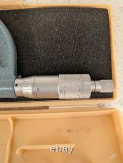 Mitutoyo outside micrometer 103-178 1-2 inches