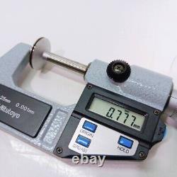 Mitutoyo tooth thickness Digimatic micrometer GMA-25DM 323-511 0-25mm Digital