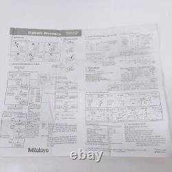 Mitutoyo tooth thickness Digimatic micrometer GMA-25DM 323-511 0-25mm Digital