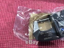 NEW MITUTOYO 0-1 Digital COOLANT PROOF IP65 Outside Micrometer. 00005 P162
