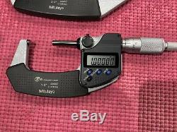 NEW MITUTOYO 0-3 Digital COOLANT PROOF IP65 Outside Micrometer. 00005 P137