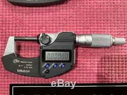 NEW MITUTOYO 0-3 Digital COOLANT PROOF IP65 Outside Micrometer. 00005 P137