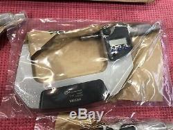 NEW MITUTOYO 0-4 Digital COOLANT PROOF IP65 Outside Micrometer. 00005 (P221)