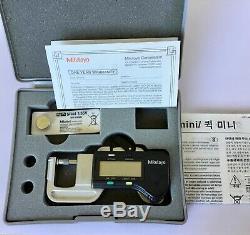 NEW MITUTOYO 700-118-20 Quickmini Micrometer Digital Milimeter Pocket Gauge