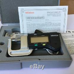 NEW MITUTOYO 700-118-20 Quickmini Micrometer Digital Milimeter Pocket Gauge