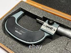 NEW Mitutoyo 1-2 Rolling Digital Outside Micrometer No. 193-212 0.0001 Res